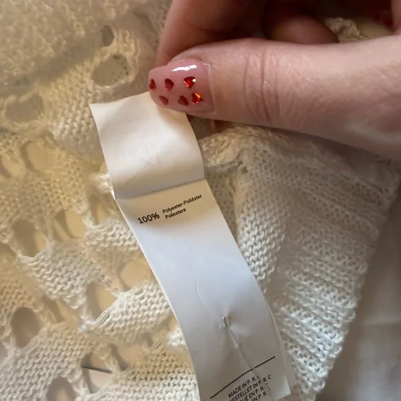 CUPSHE Crochet Swimsuit Cover Up Bohemian Summer Beach size XL - Picture 5 of 8